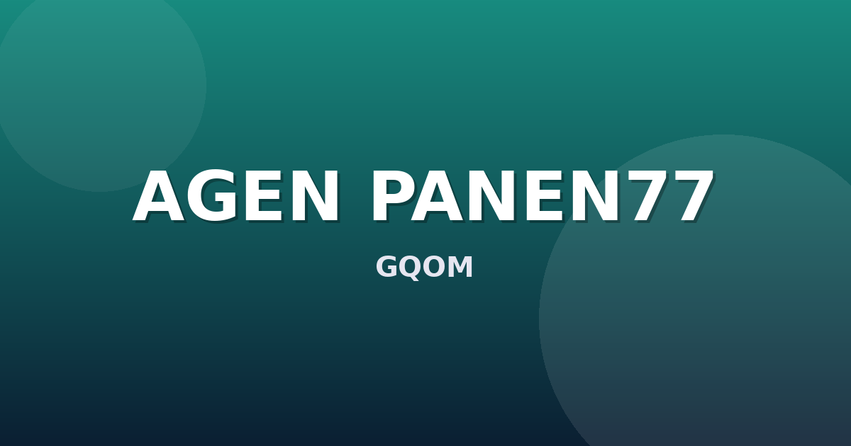 Banner AGEN PANEN77