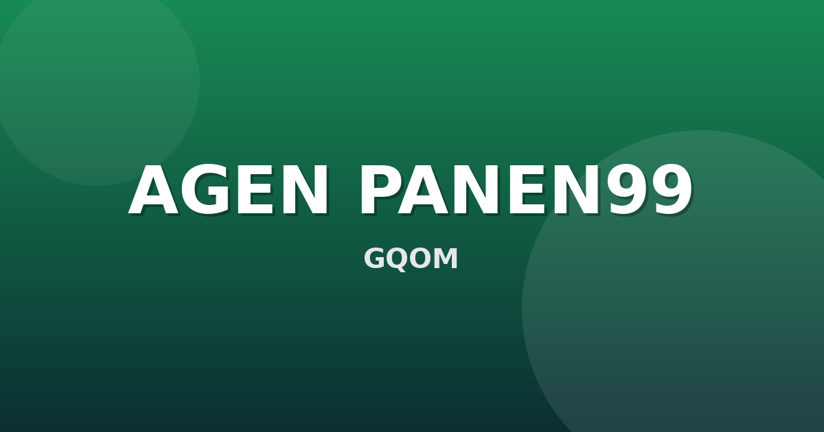 Banner AGEN PANEN99