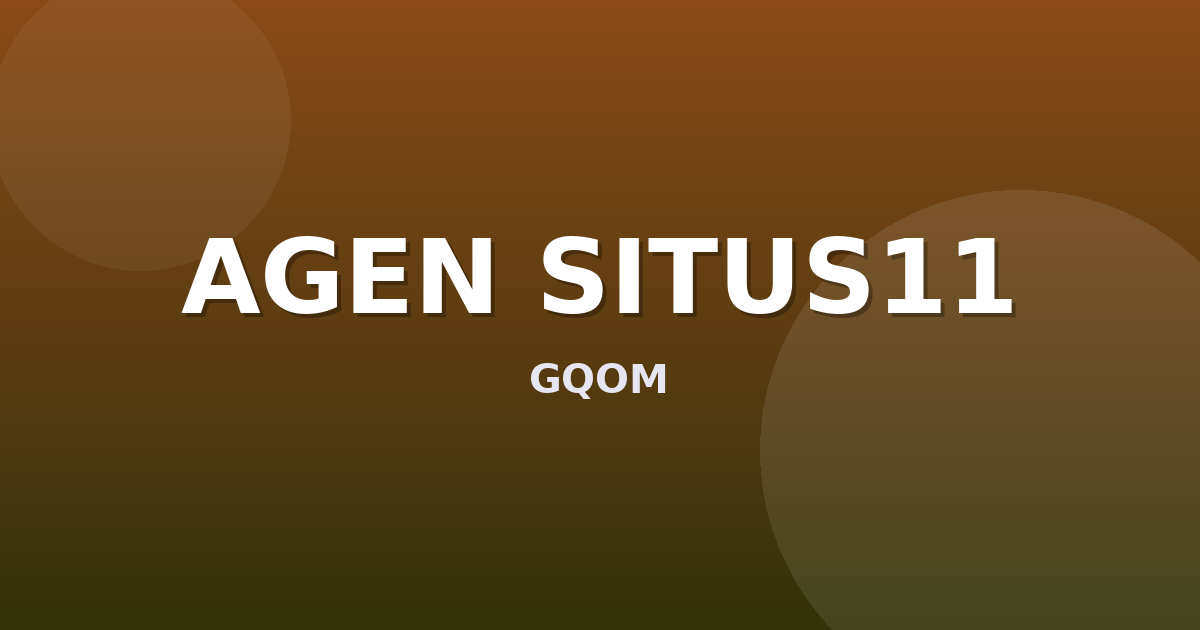 Banner AGEN SITUS11