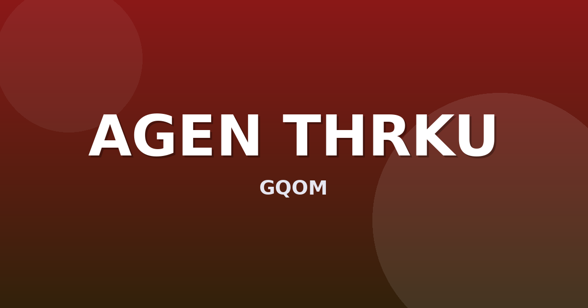Banner AGEN THRKU