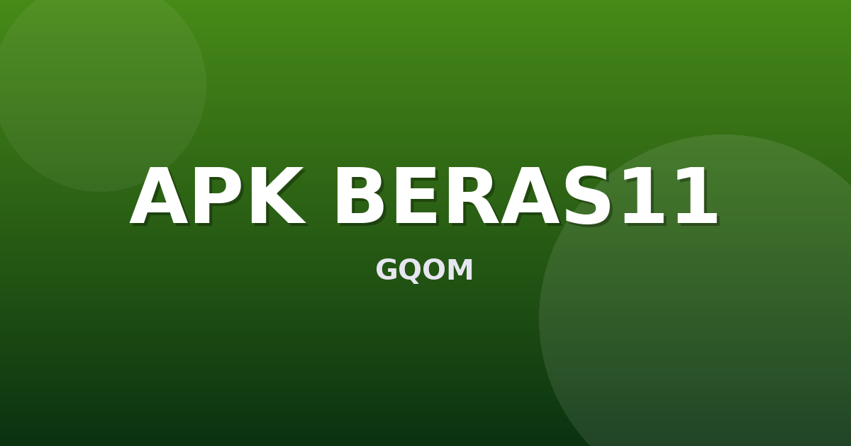 Banner APK BERAS11