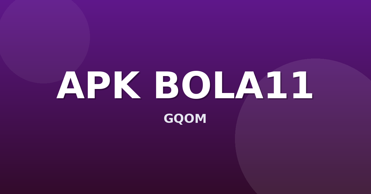 Banner APK BOLA11