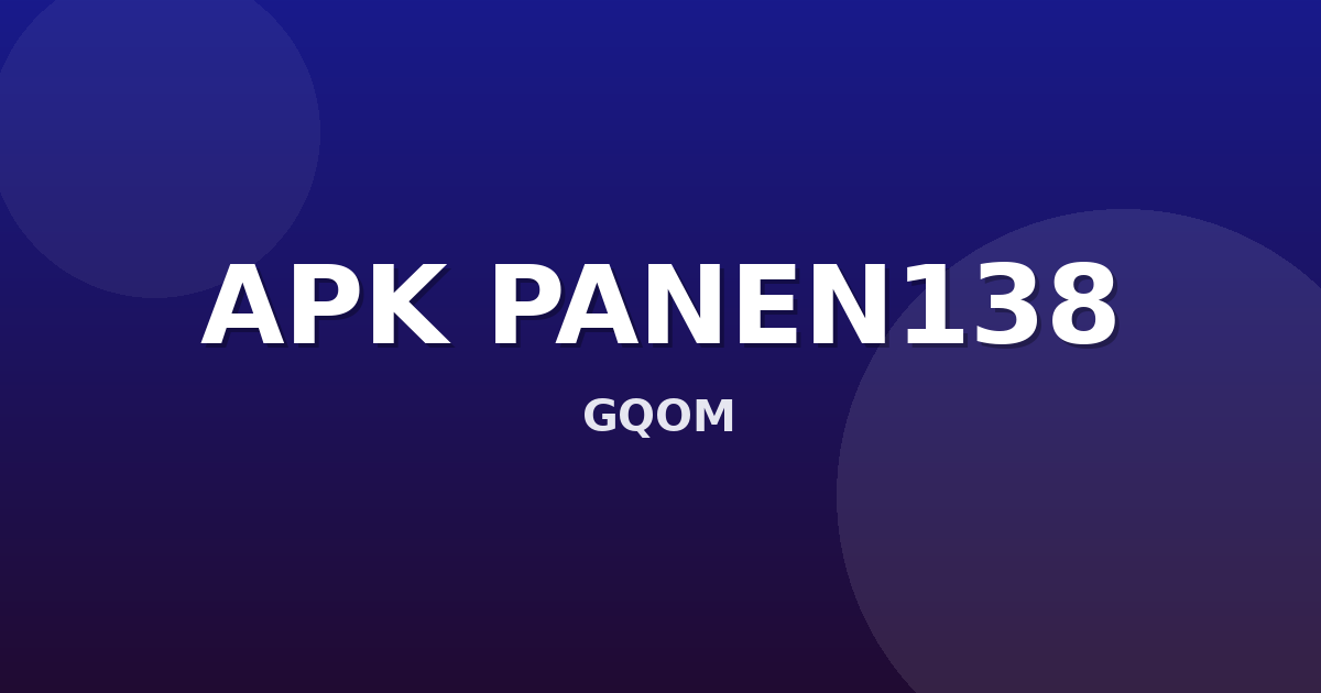 Banner APK PANEN138
