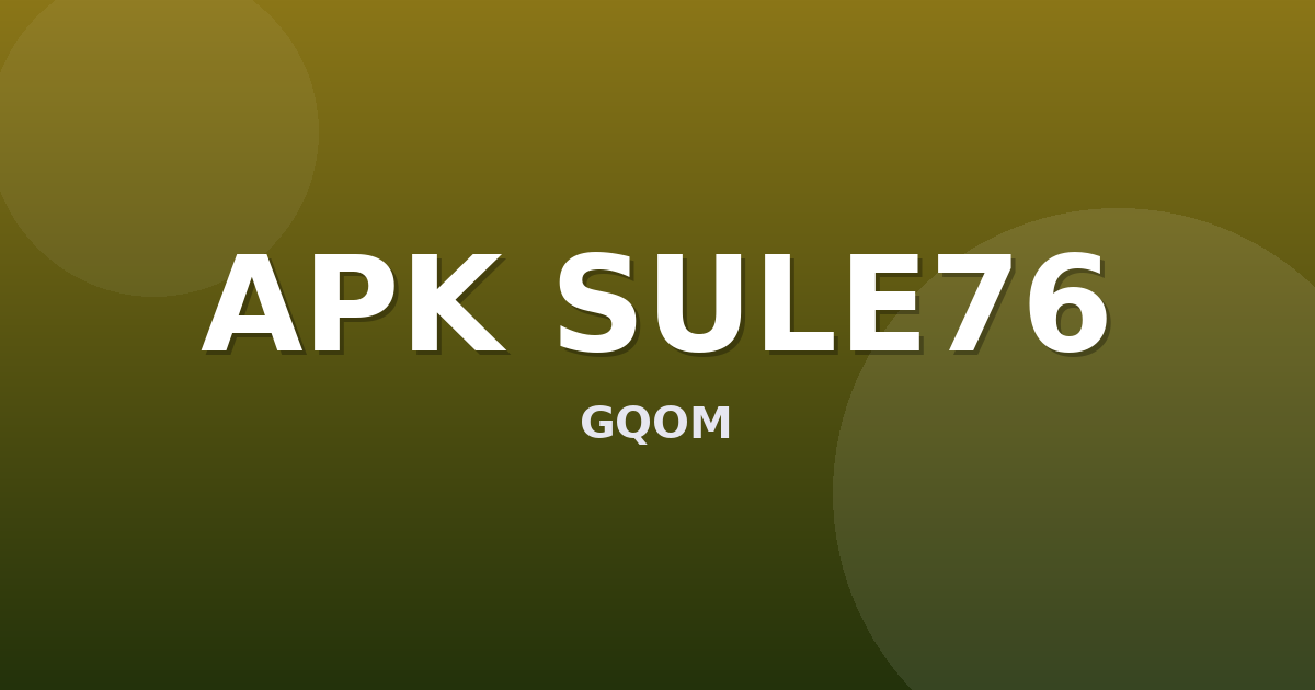 Banner APK SULE76
