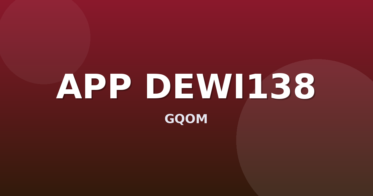 Banner APP DEWI138