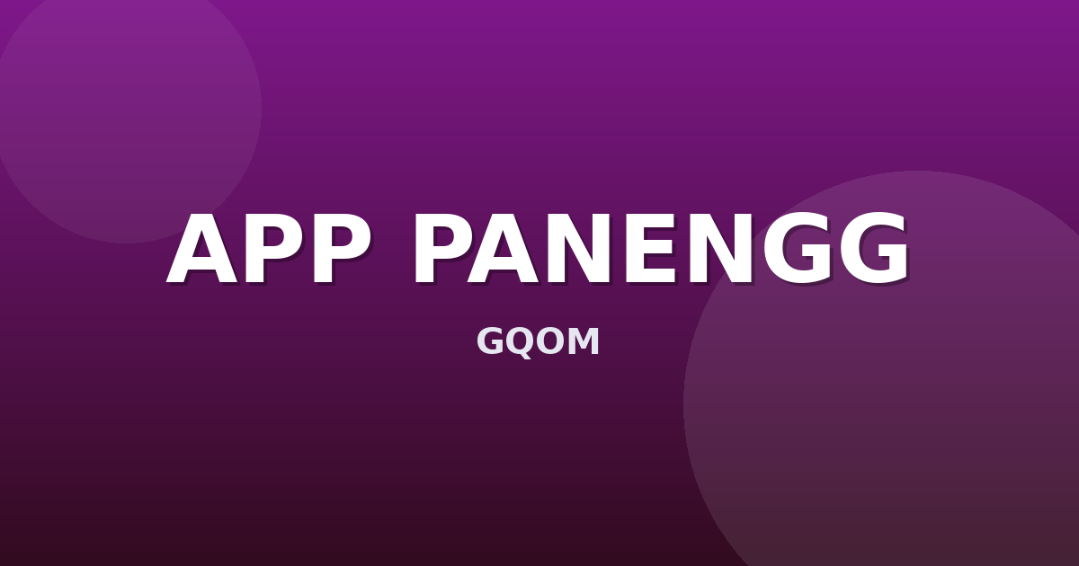 Banner APP PANENGG