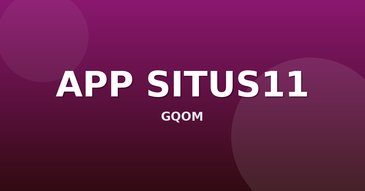 Banner APP SITUS11