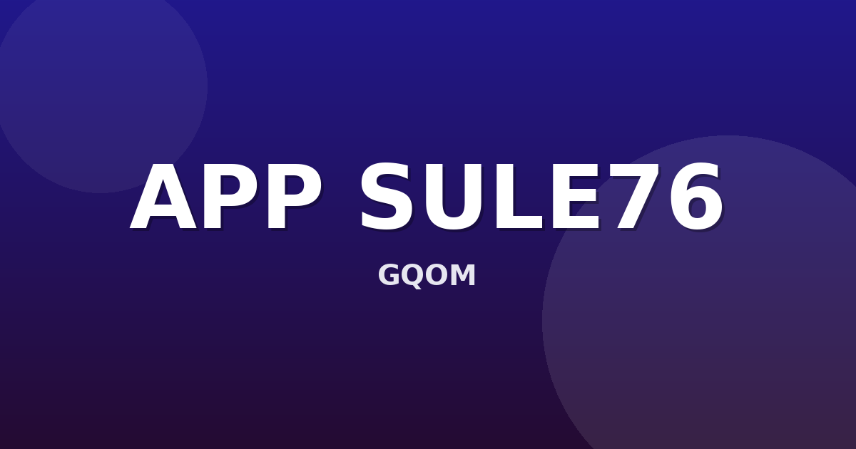 Banner APP SULE76