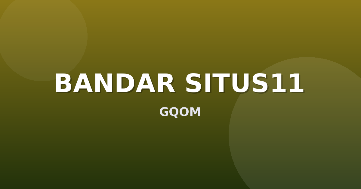 Banner BANDAR SITUS11