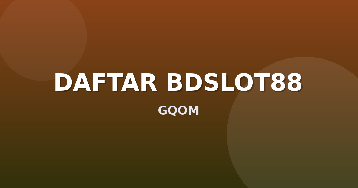 Banner DAFTAR BDSLOT88