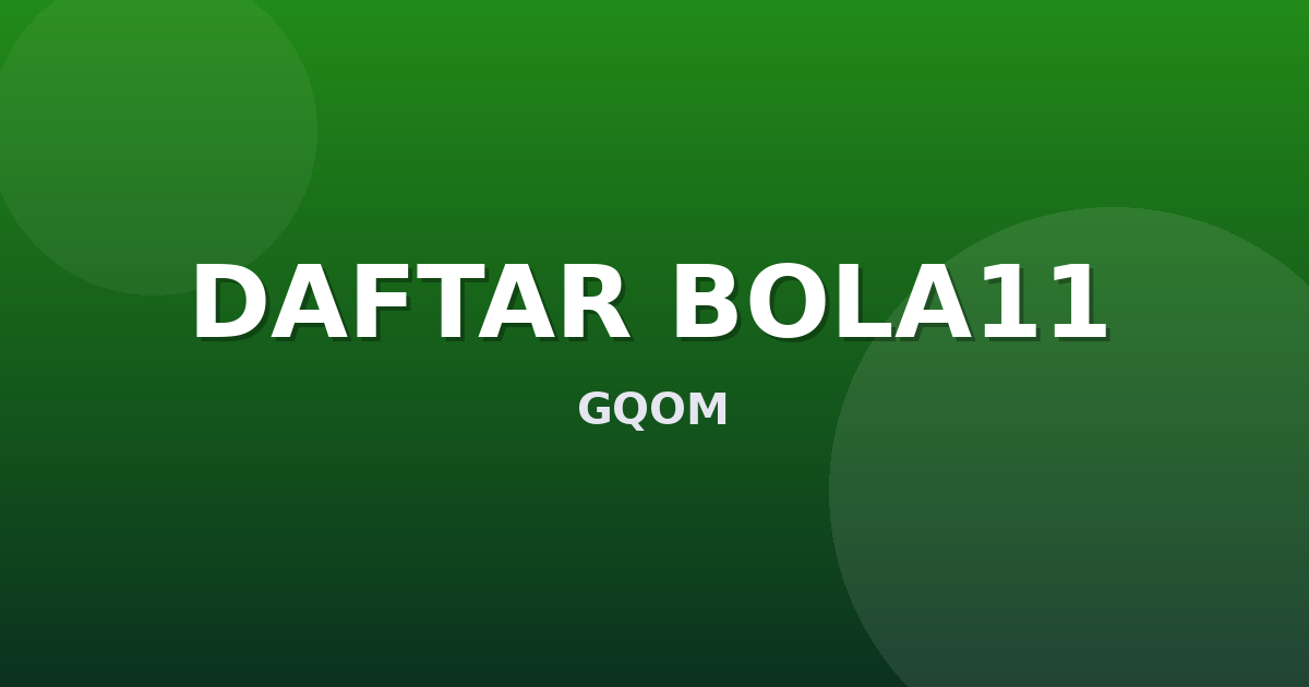 Banner DAFTAR BOLA11