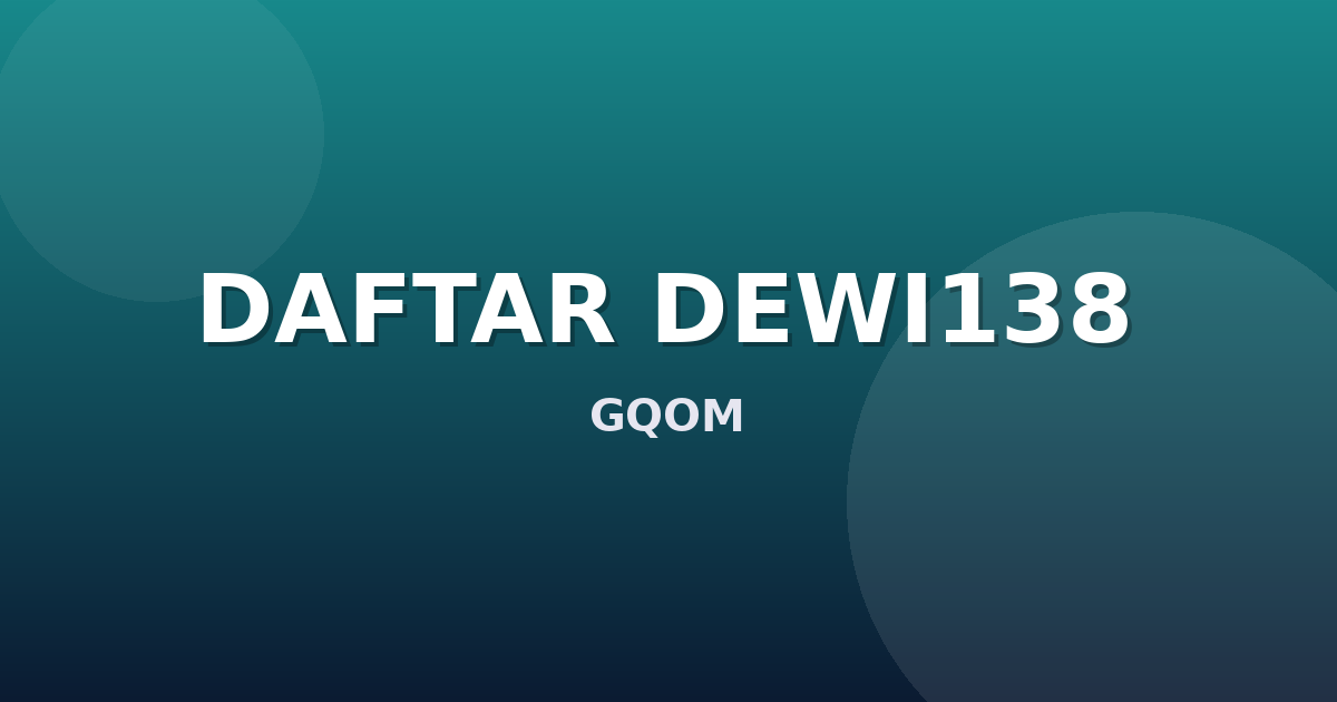 Banner DAFTAR DEWI138