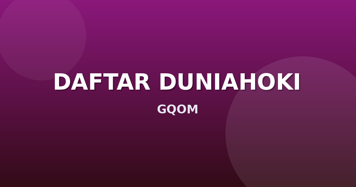 Banner DAFTAR DUNIAHOKI