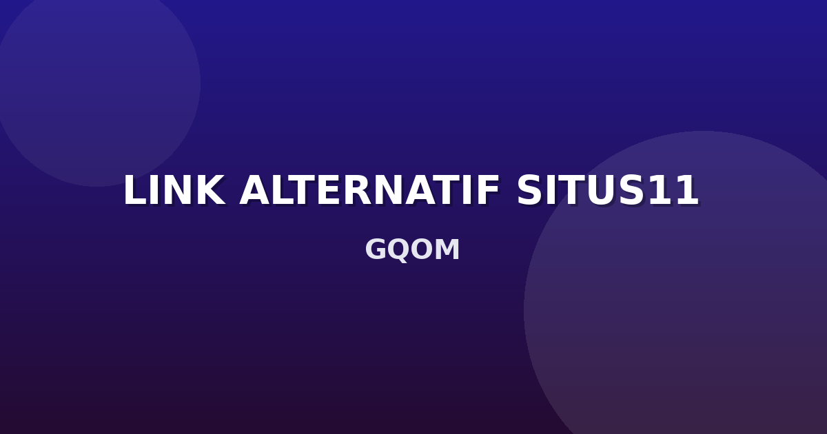 Banner LINK ALTERNATIF SITUS11
