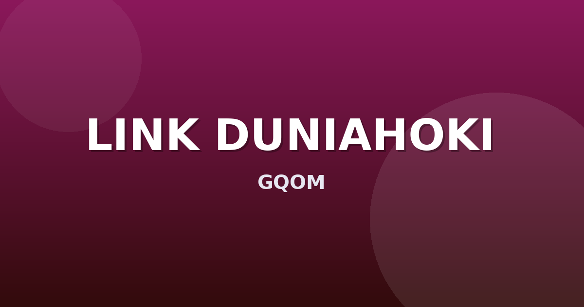 Banner LINK DUNIAHOKI