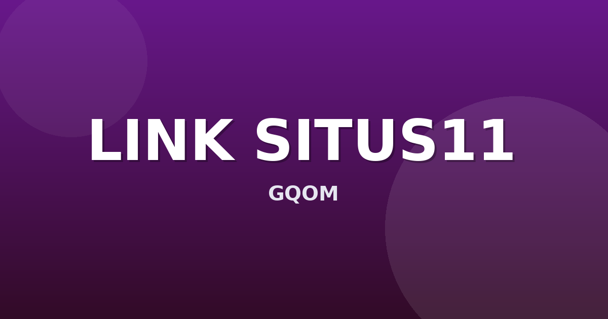 Banner LINK SITUS11