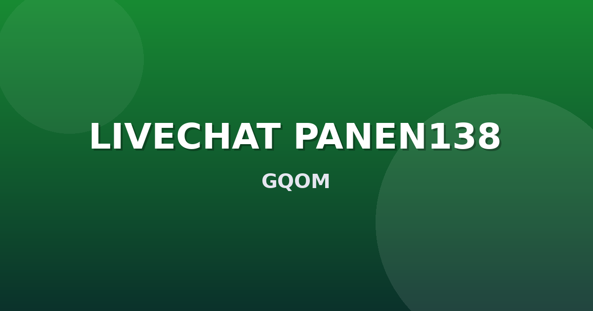 Banner LIVECHAT PANEN138