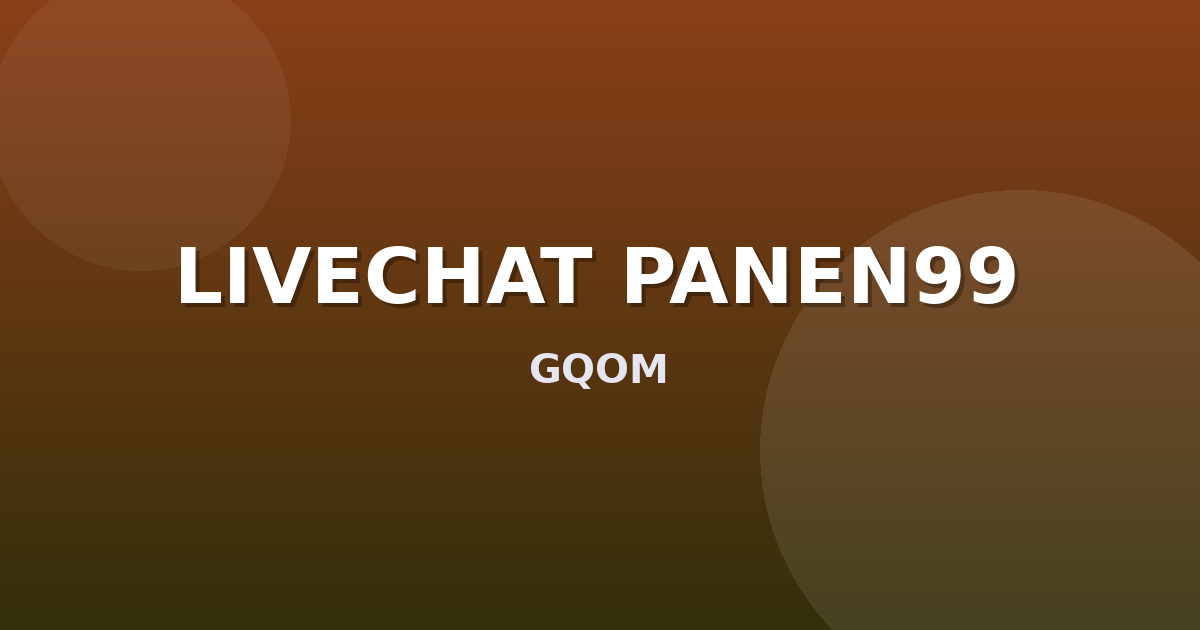 Banner LIVECHAT PANEN99