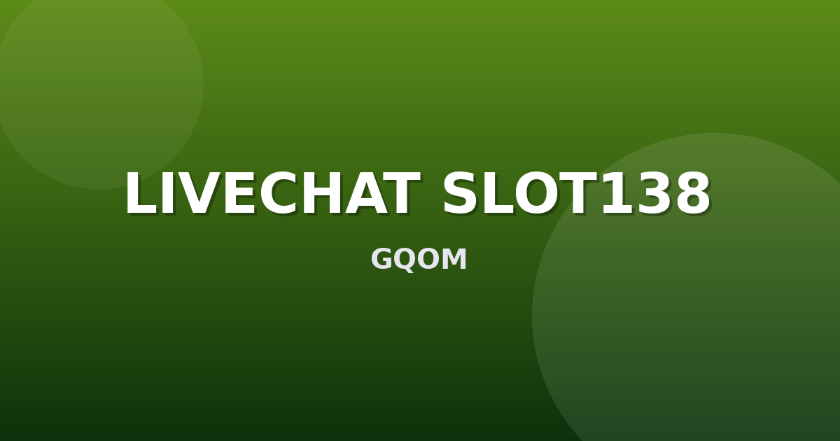 Banner LIVECHAT SLOT138