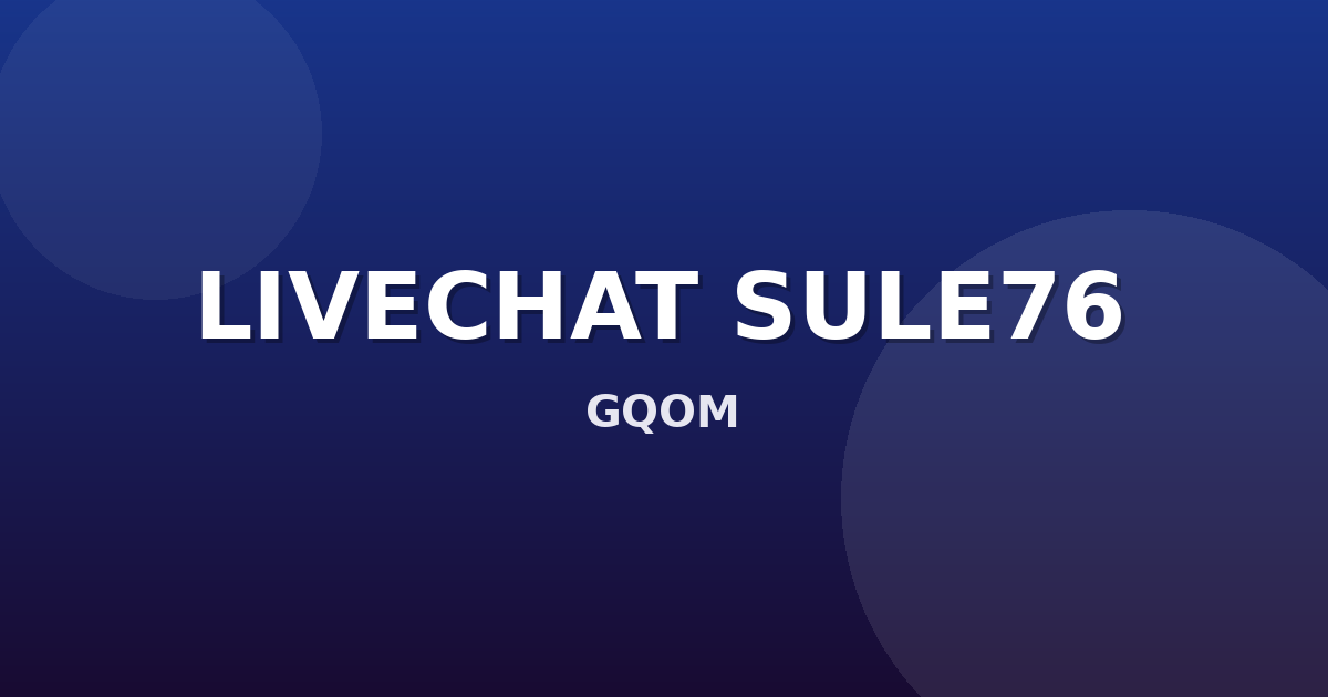 Banner LIVECHAT SULE76