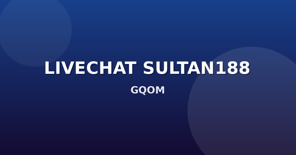 Banner LIVECHAT SULTAN188
