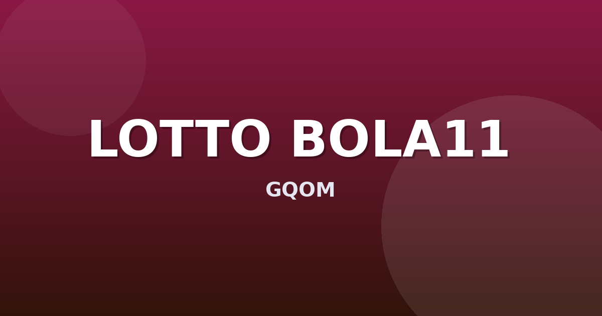 Banner LOTTO BOLA11
