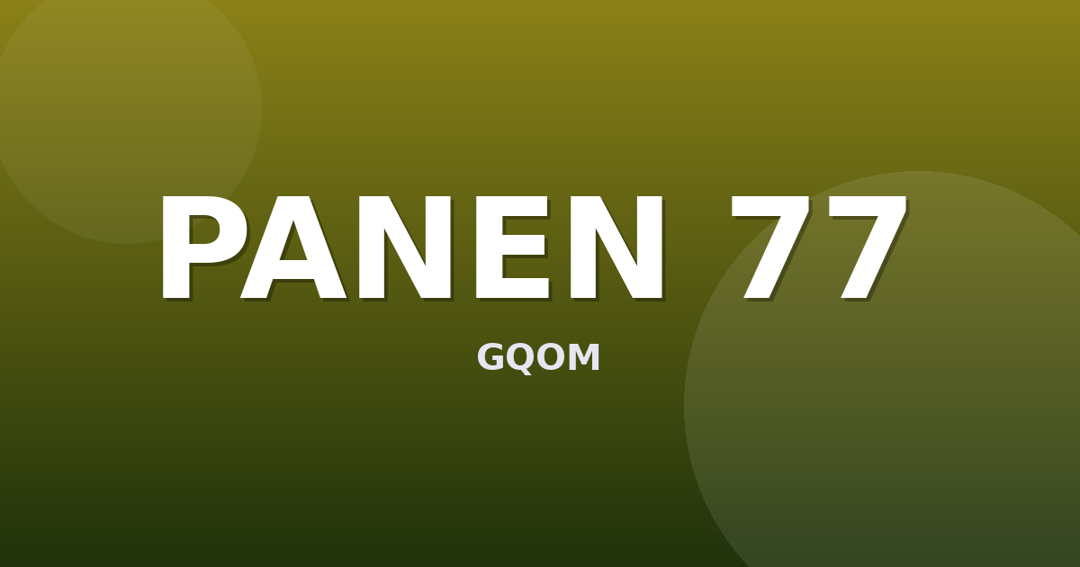 Banner PANEN 77