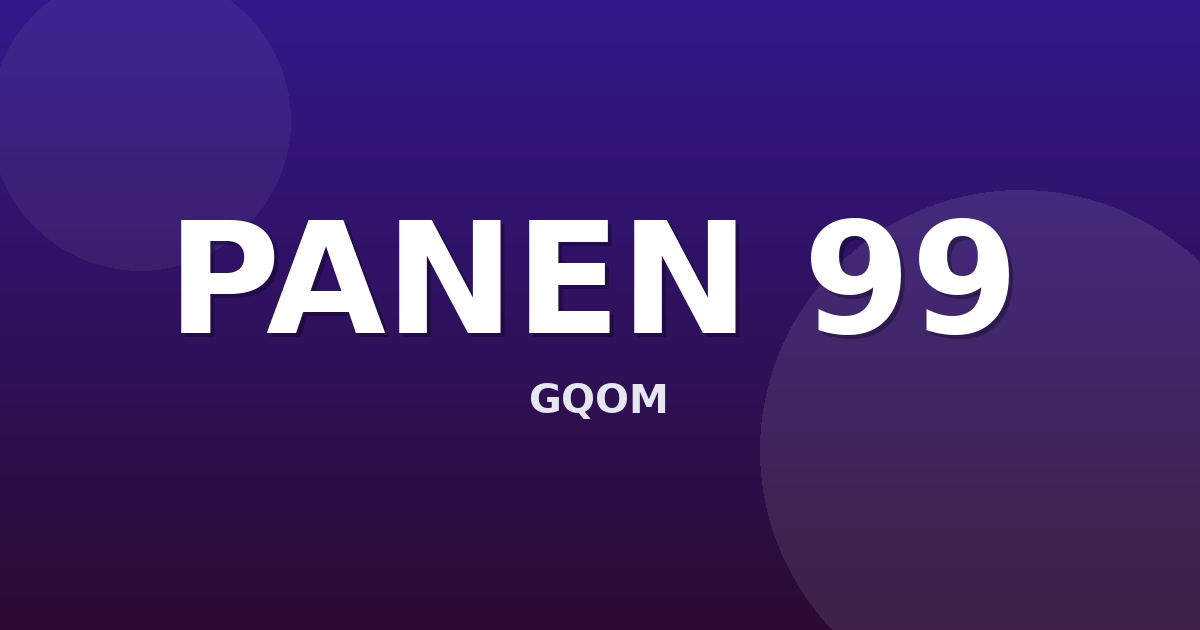 Banner PANEN 99
