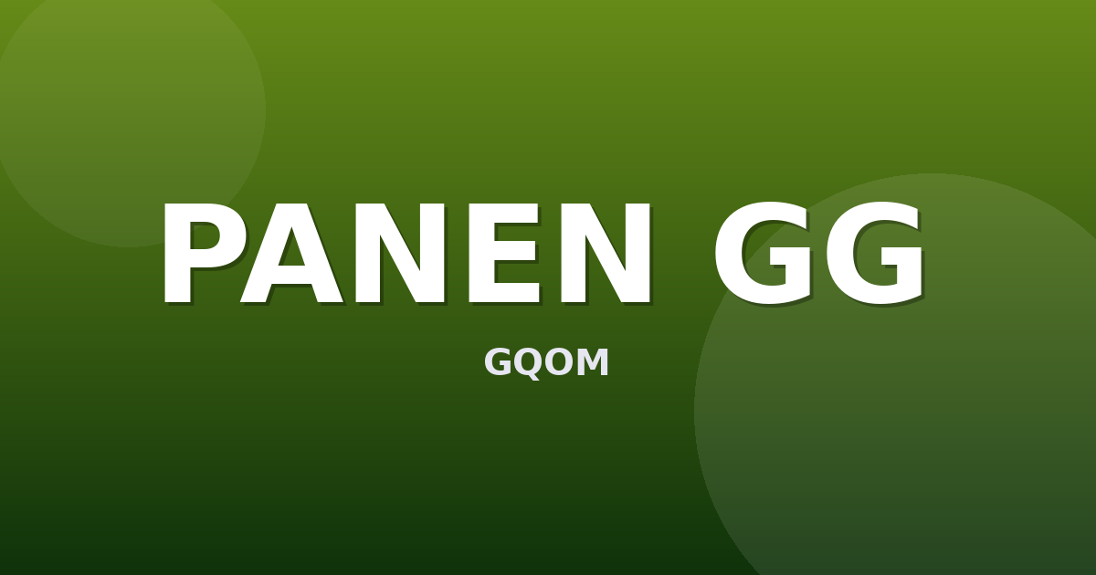 Banner PANEN GG