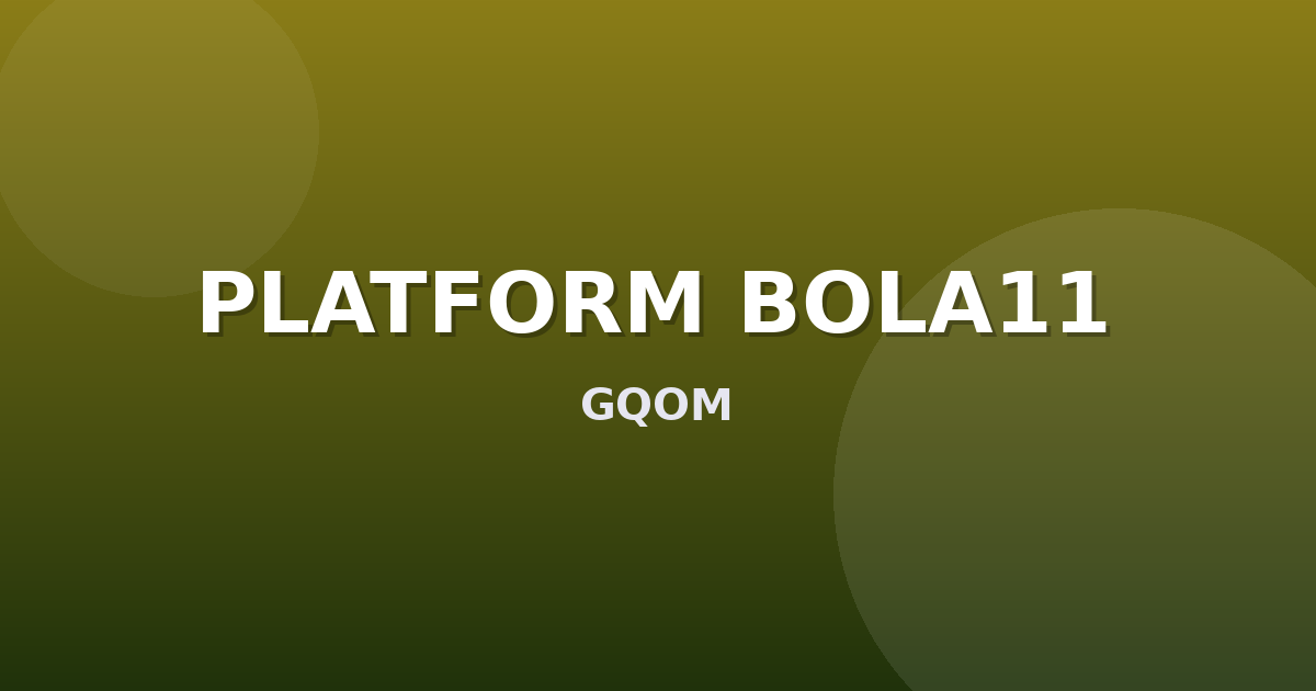 Banner PLATFORM BOLA11