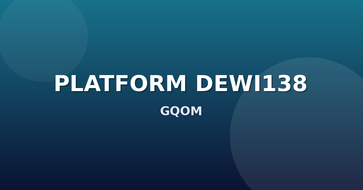 Banner PLATFORM DEWI138