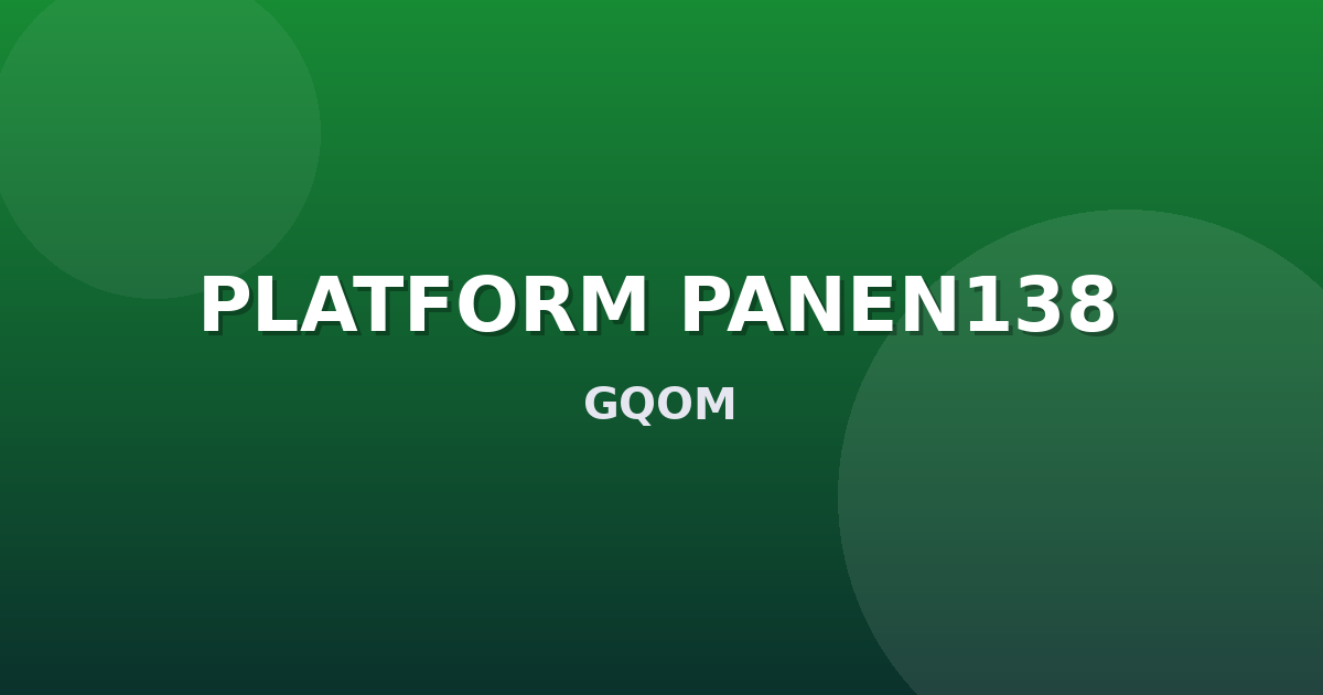 Banner PLATFORM PANEN138