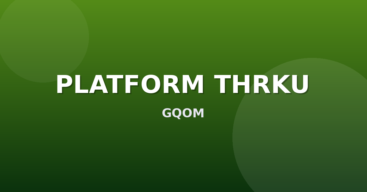 Banner PLATFORM THRKU
