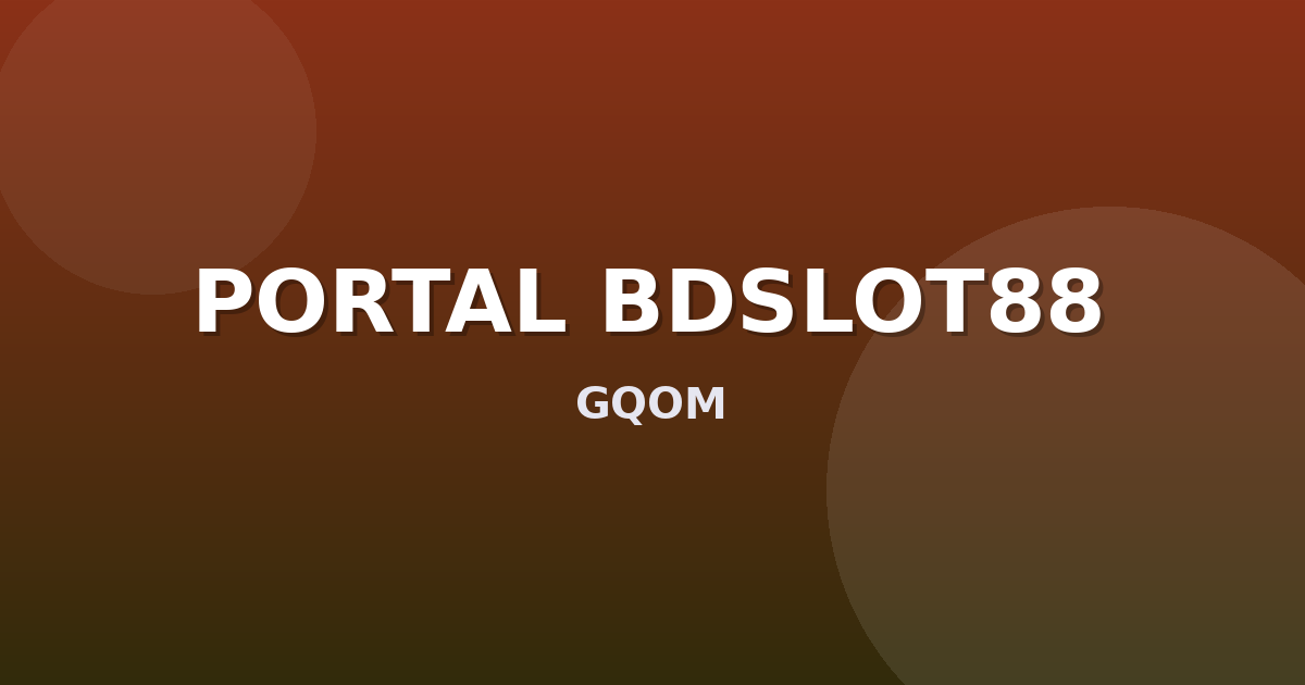 Banner PORTAL BDSLOT88