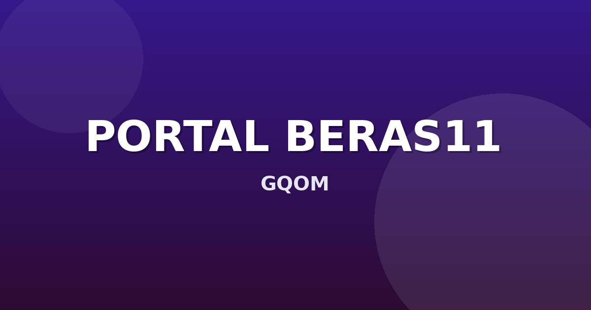 Banner PORTAL BERAS11