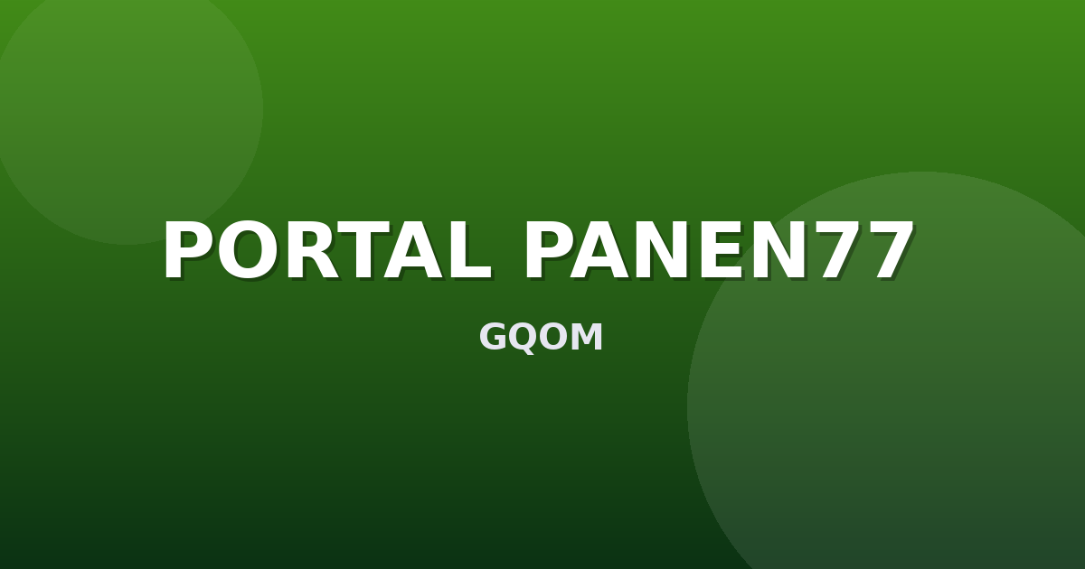 Banner PORTAL PANEN77