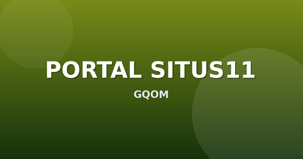 Banner PORTAL SITUS11