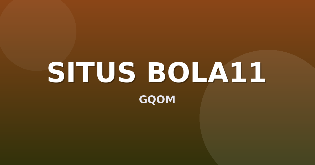 Banner SITUS BOLA11