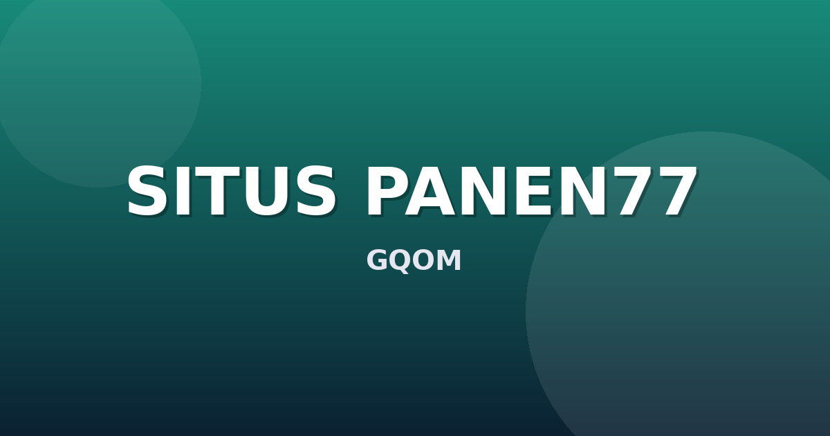 Banner SITUS PANEN77