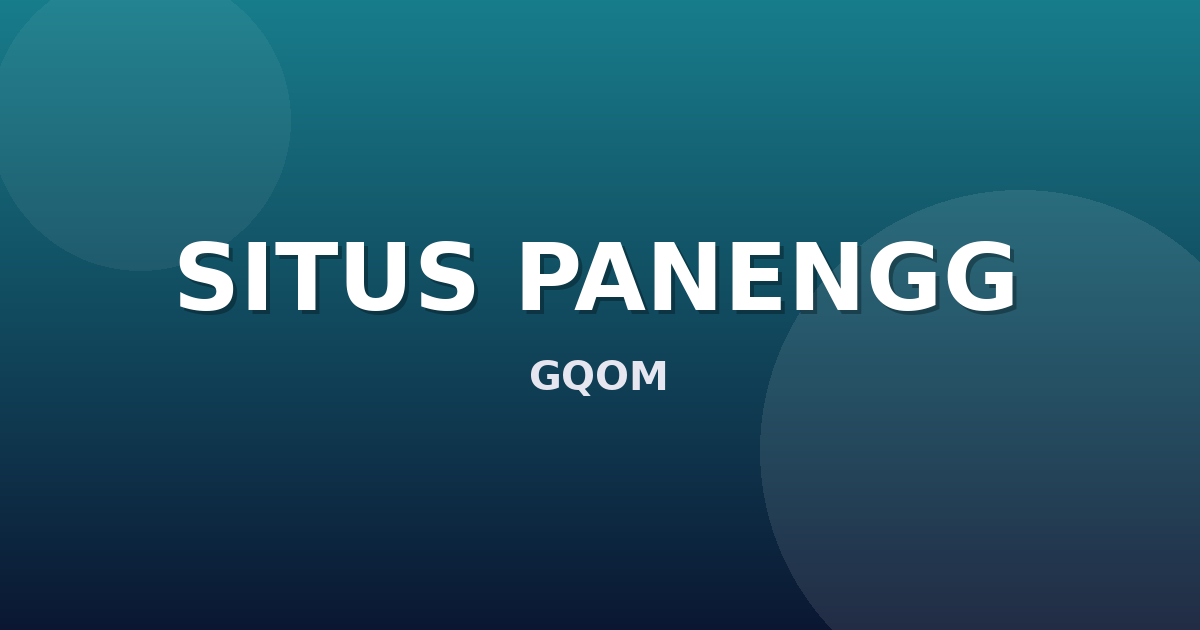 Banner SITUS PANENGG