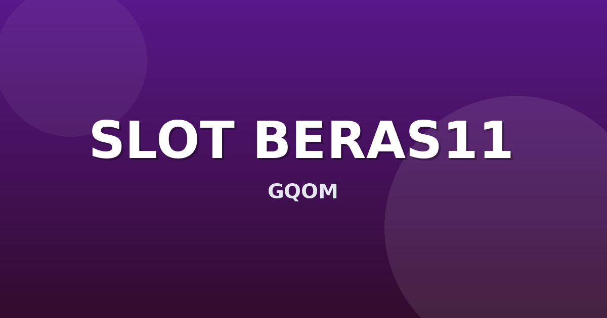 Banner SLOT BERAS11