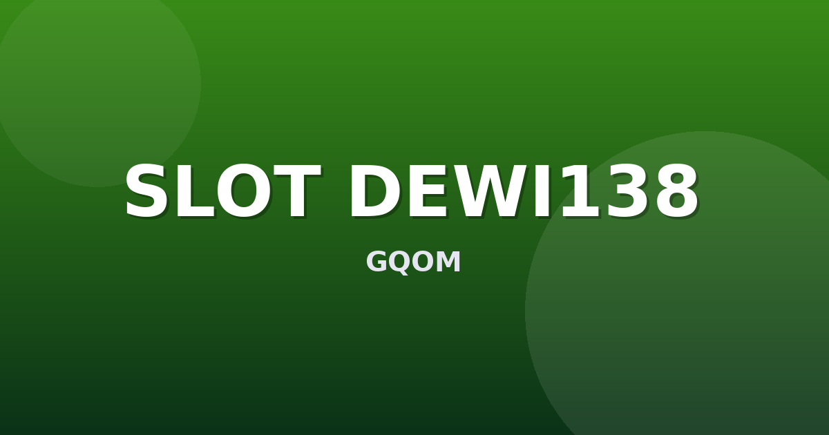 Banner SLOT DEWI138