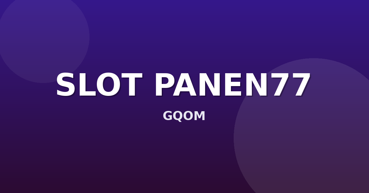 Banner SLOT PANEN77