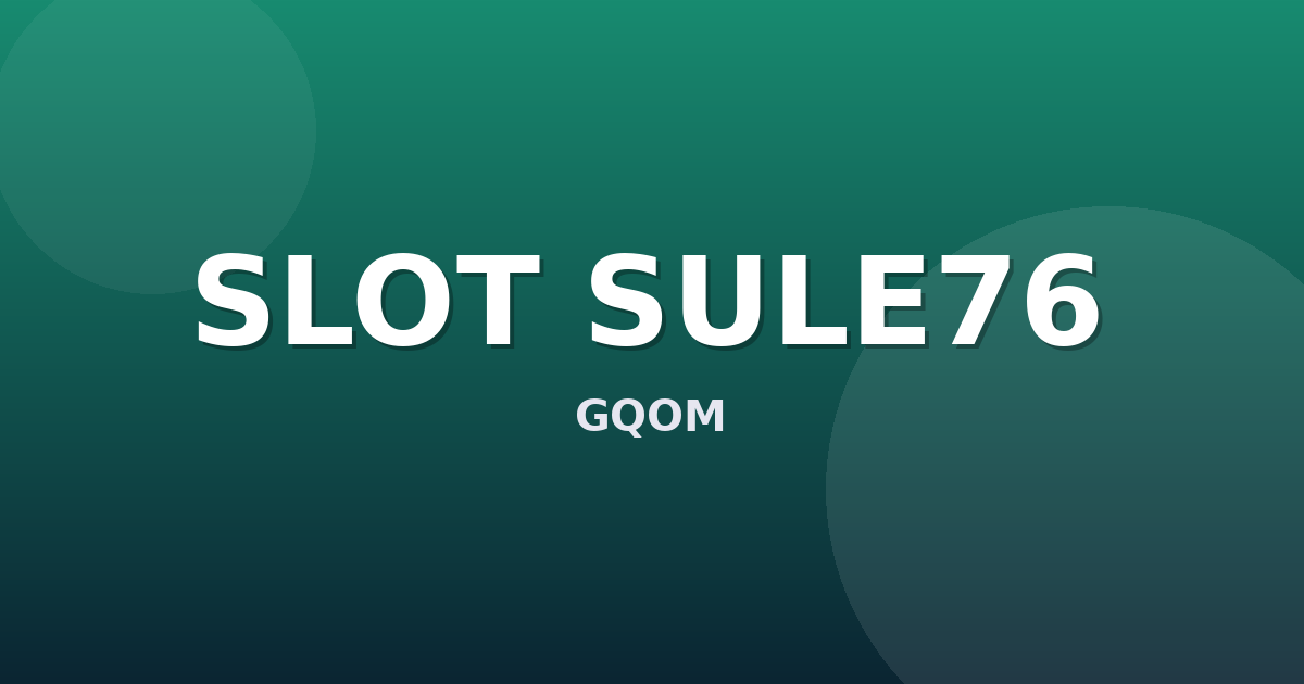 Banner SLOT SULE76