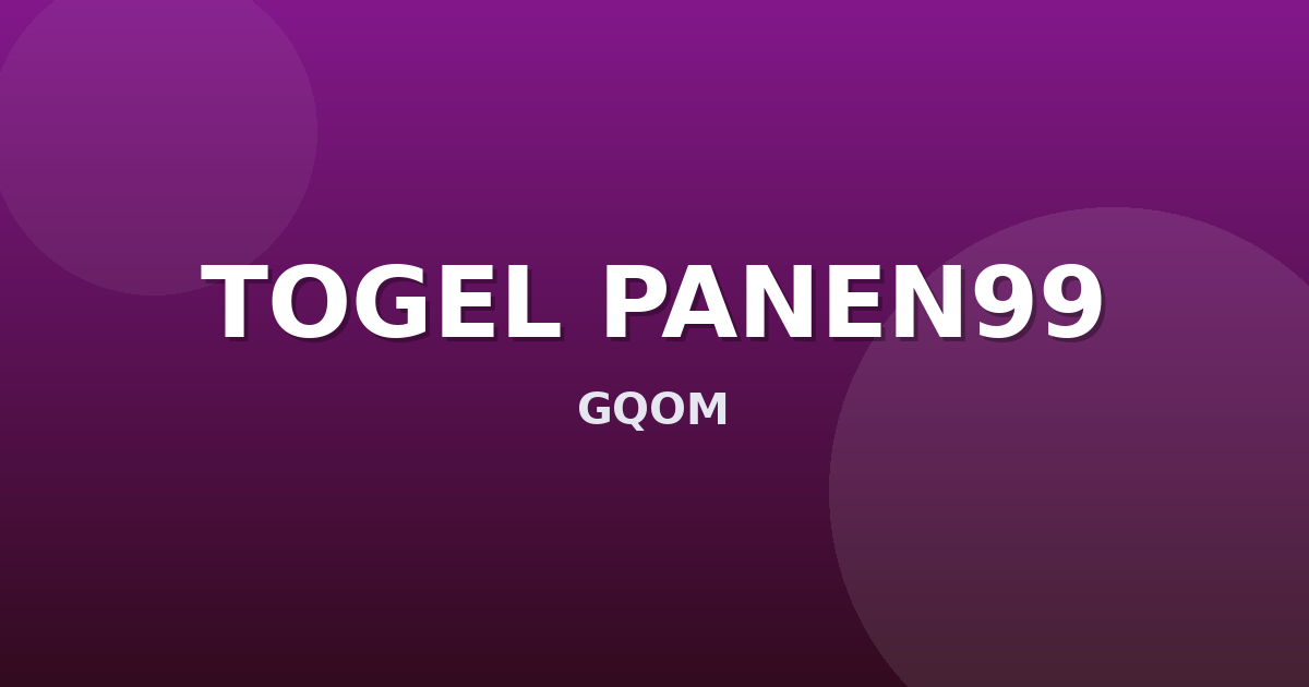 Banner TOGEL PANEN99