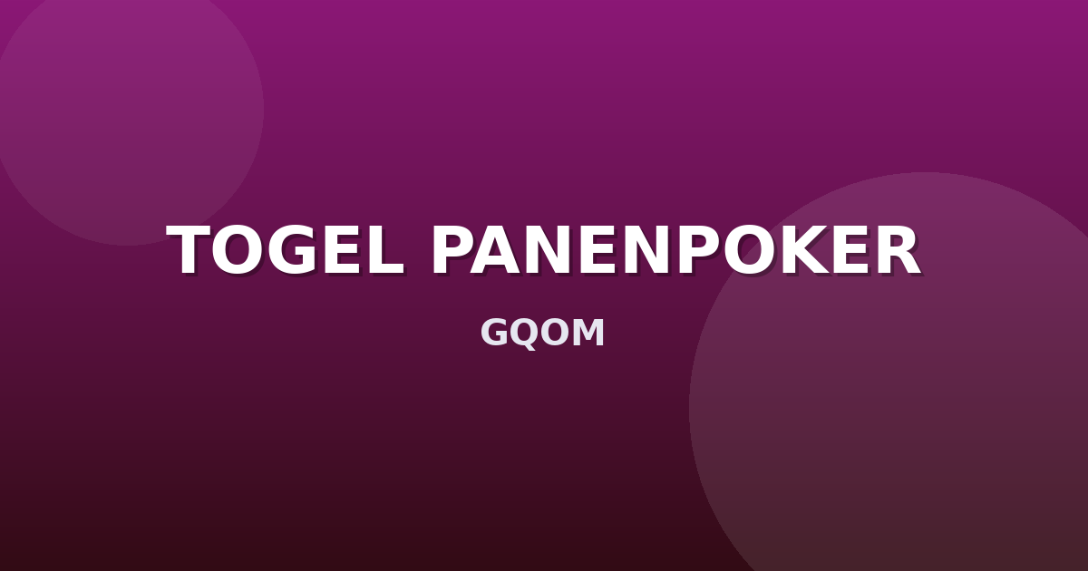 Banner TOGEL PANENPOKER