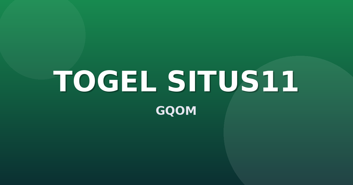 Banner TOGEL SITUS11
