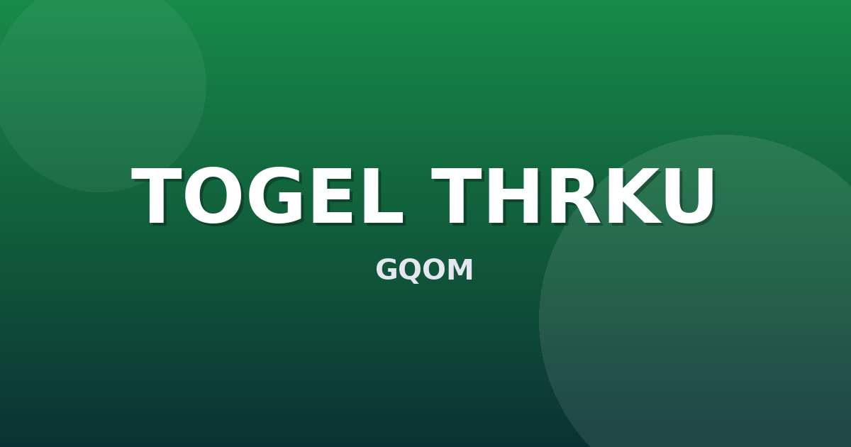 Banner TOGEL THRKU