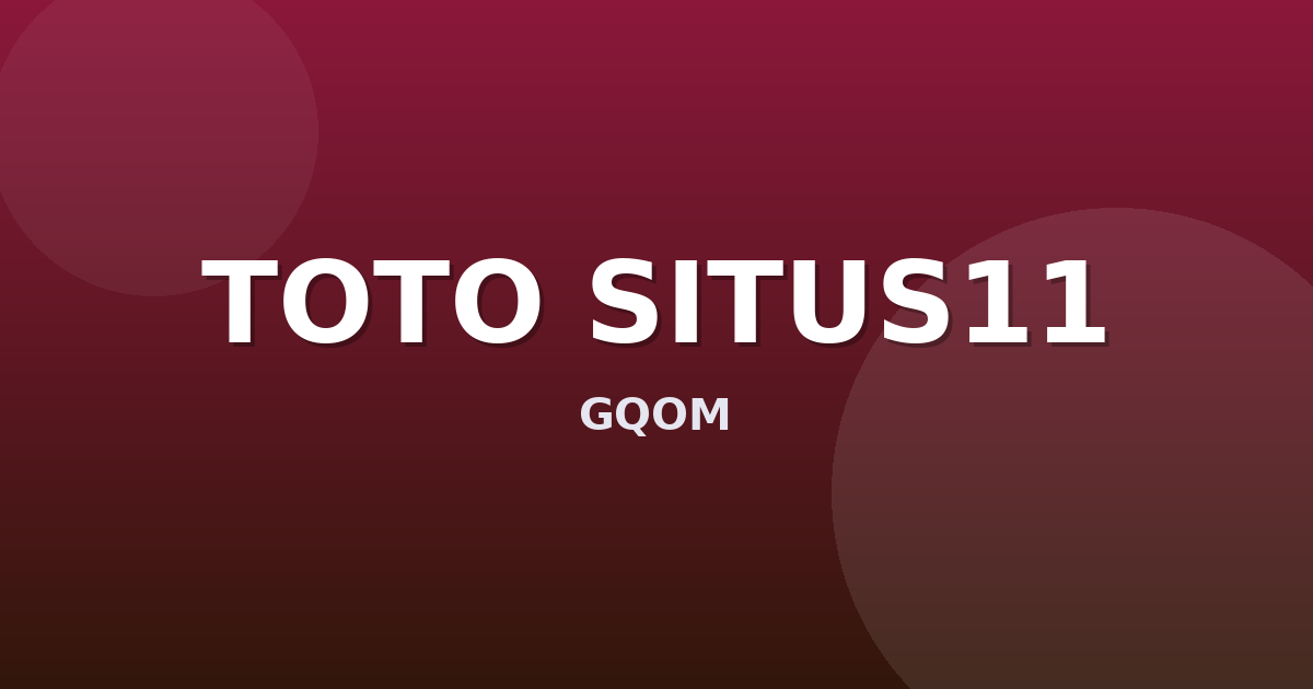 Banner TOTO SITUS11