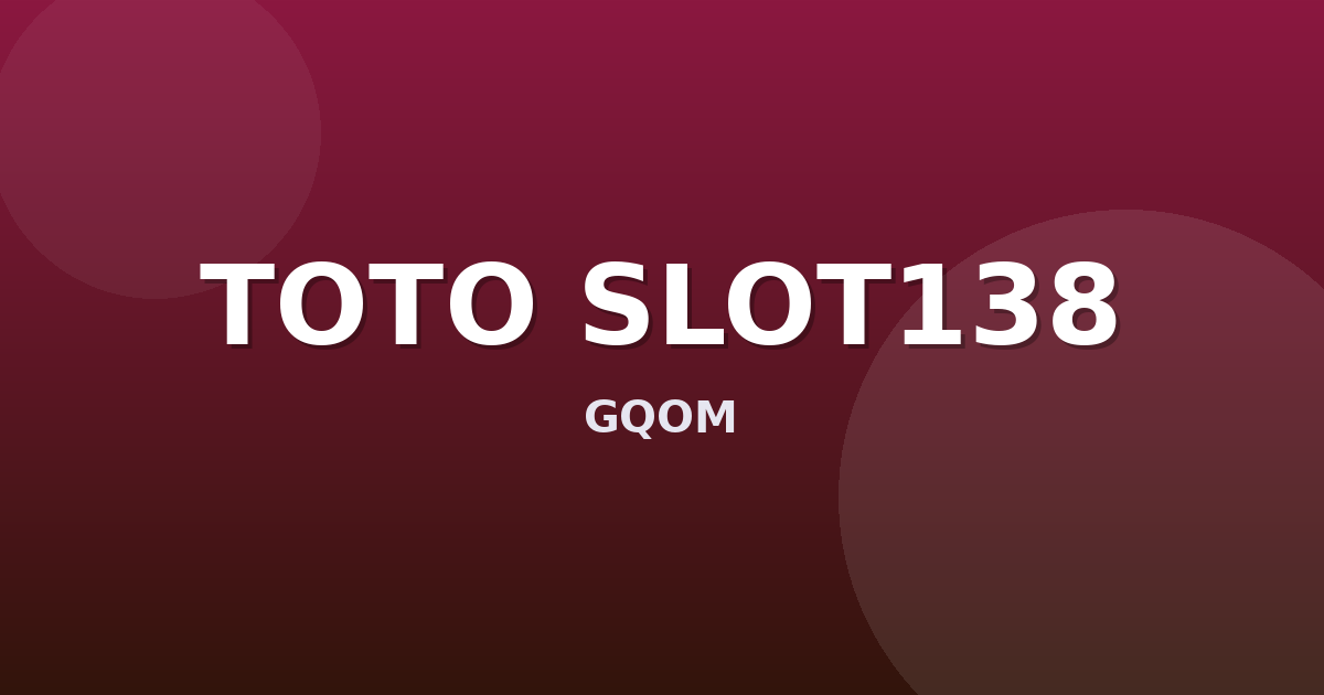 Banner TOTO SLOT138